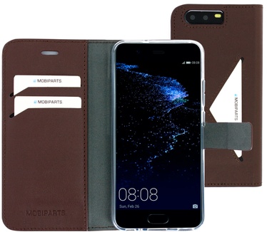 Mobiparts Classic Wallet Case Huawei P10 Brown
