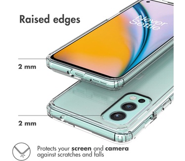 Accezz Xtreme Impact Backcover OnePlus Nord 2 - Transparant
