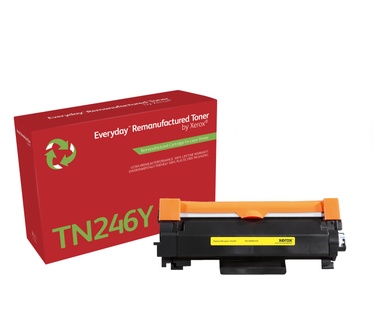 Xerox Gele toner cartridge. Gelijk aan Brother TN246Y. Compatibel met Brother DCP-9017, DCP-9022, HL-3142, HL-3152, HL-3172, MFC-9142, MFC-9332, MFC-9342
