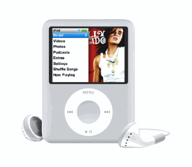 Apple iPod Nano V4 8GB Zilver