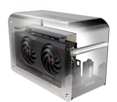 Sapphire Pulse GearBox 500 Thunderbolt 3 PULSE RX 6600 XT eGFX