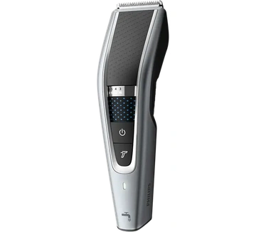 Philips 5000-serie 5000 series Trim-n-Flow PRO-technologie, afspoelbare tondeuse. Kleur van het product: Zwart, Zilver, Minimale haarlengte: 0,5 mm, Maximale haarlengte: 2,8 cm. Stroombron: Batterij/Accu, Gebruikstijd: 90 min, Type accu/batterij: Ingebouw
