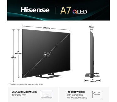 Hisense 50A7Q