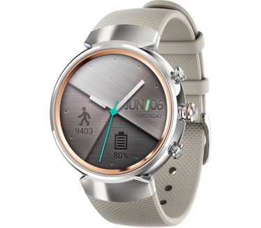 Asus ZenWatch 3 Zilver/Beige