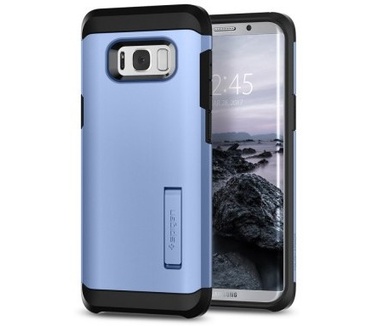 Spigen Samsung Galaxy S8 Plus Hoesje Tough Armor Blauw
