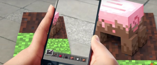 Minecraft ar-game teaser