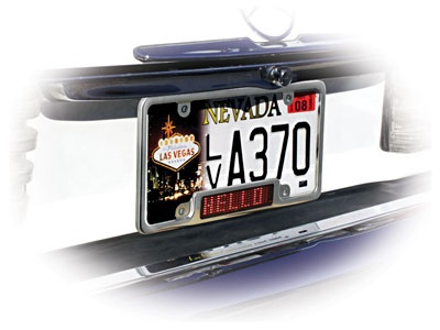 LED License plate