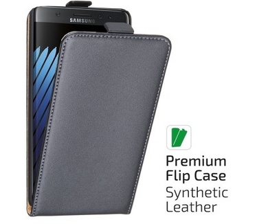qMust Elegant flip case Samsung Galaxy Note 7 - Black