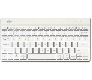 R-Go Tools Compact Break Draadloos, Qwerty US, Wit