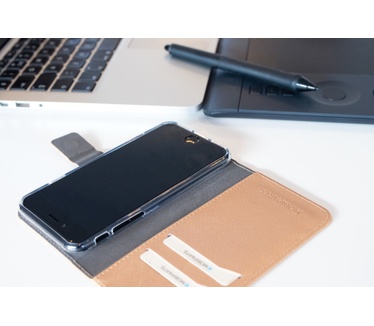 Mobiparts Saffiano Wallet Case Apple iPhone 7/8 Copper