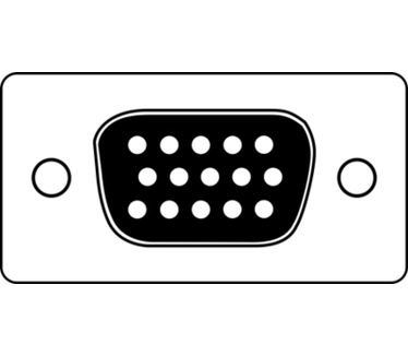Digitus VGA - 2 x VGA M/F 0.2 m