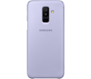 Samsung Galaxy A6+ Wallet Cover (Galaxy A6+) Paars