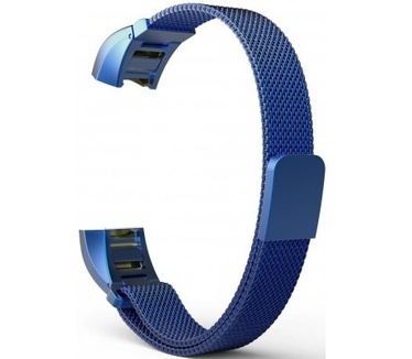 qMust Milanees armband voor Fitbit Alta - Magnetische sluiting - Blauw