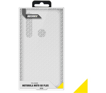 Accezz Clear Backcover Motorola Moto G8 Plus - Transparant