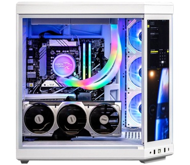 ExtremeGamer Hyte Edition Hyte Edition Intel Core i7-14700KF - 64 GB - 2 TB - RTX 5070 Ti Wit