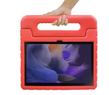 Accezz Kidsproof Backcover met handvat Samsung Galaxy Tab A8 - Rood