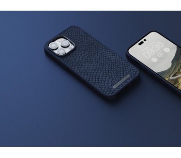 Njord byElements Salmon Leather Magsafe