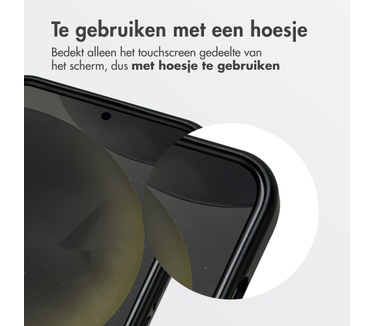 Accezz Gehard Glas Privacy Screenprotector + Applicator