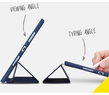 Accezz Smart Silicone Bookcase iPad (2018) / (2017) / Air (2013) / Air 2