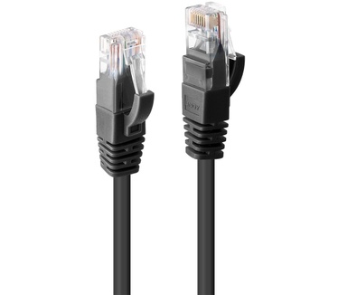 Lindy Rj45/Rj45 Cat6 1m Zwart