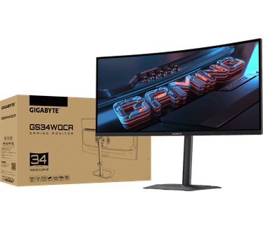 Gigabyte GS34WQCA Zwart