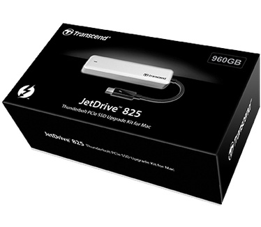Transcend JetDrive 825 960GB Zilver