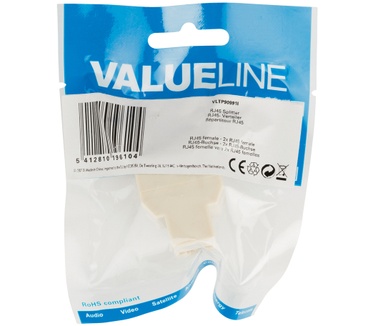 ValueLine RJ45/2x RJ45