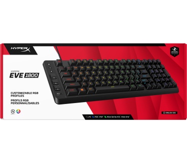 HyperX HyperX Eve 1800 - gamingtoetsenbord