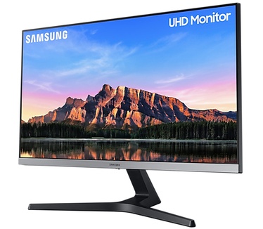Samsung LU28R550UQU Blauw, Grijs
