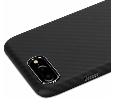 Nevox Originele Aramide Back Cover Hoesje voor de Apple iPhone 7 Plus / 8 Plus - Zwart (iPhone 7 Plus / 8 Plus) Zwart