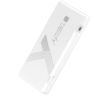 Techly Mini Hi Speed USB Hub 4 Ports White IUSB2-HUB4-WHTY