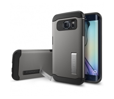 Spigen Slim Armor Samsung Galaxy S6 edge Case - SGP11423 - Gunmetal