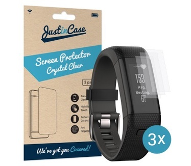 Just in Case Garmin Vivosmart HR Plus Screenprotector - 3 stuks