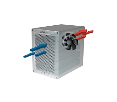 Startech.com 4-bay Thunderbolt 2 harde-schijfbehuizing met RAID