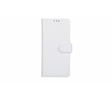 Krokodillen design Lederen Bookcase hoesje voor de Samsung Galaxy S8 Plus - Wit (Samsung Galaxy S8 Plus) Wit