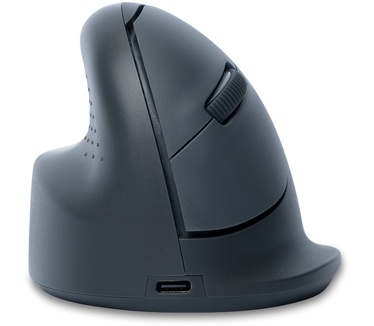 R-Go Tools Verticale muis R-Go HE Basic, ergonomische muis, medium (handlengte 165-185mm), linkshandig, Bluetooth