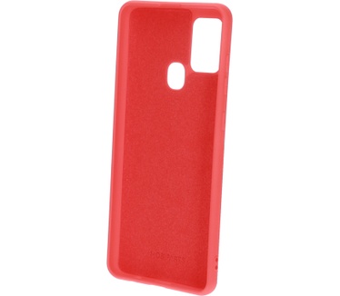 Mobiparts Silicone Cover Samsung Galaxy A21s (2020) Scarlet Red