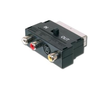 Assman Scart 21pin - 3x RCA/SVHS