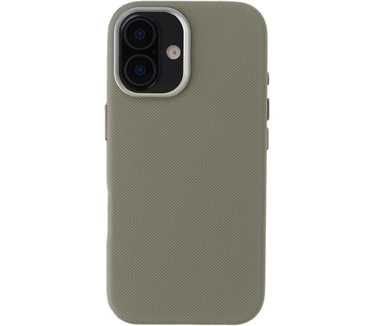 Accezz Mesh Backcover met MagSafe voor de Apple iPhone 16 - Donkergrijs