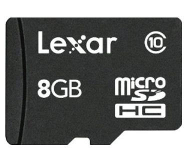 Crucial 8GB microSDHC (Class 10)