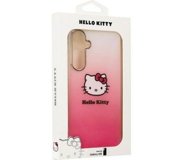 Hello Kitty Gradient Back Case - Samsung Galaxy A55 (A556) - Roze Roze