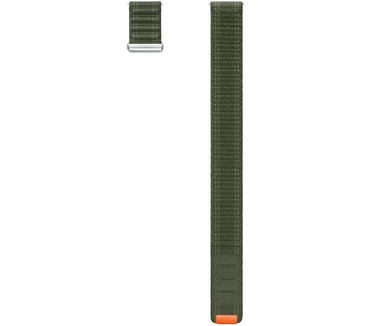 Samsung Galaxy Watch7 Fabric Textiel Band Groen S/M