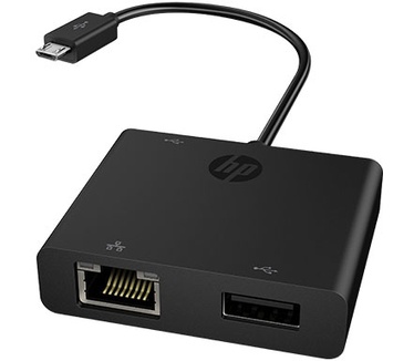 HP Micro USB to USB/Ethernet Adapter