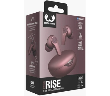Fresh 'n Rebel Fresh 'n Rebel - Twins Rise - True Wireless earbuds with Hybrid ANC - Deep Mauve