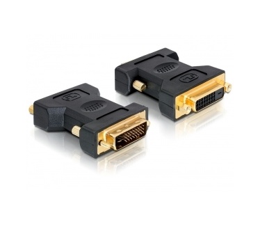 Delock Adapter DVI 24+1 male/female