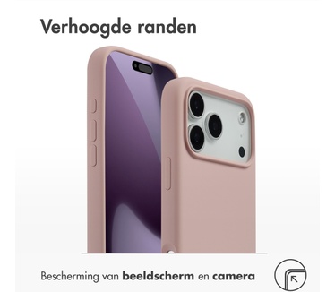 Accezz Liquid Silicone Backcover met MagSafe