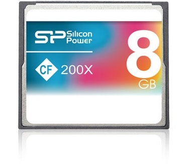 Silicon Power 8GB Compact Flash 200X