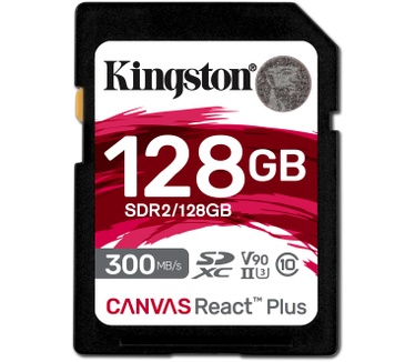 Kingston Canvas React Plus SDXC 128GB