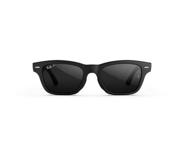 Meta Ray-Ban Audio Burbank, Mat Zwart, Grijs