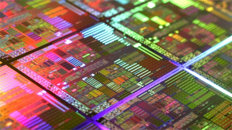 AMD Deneb wafer AMD Deneb wafer